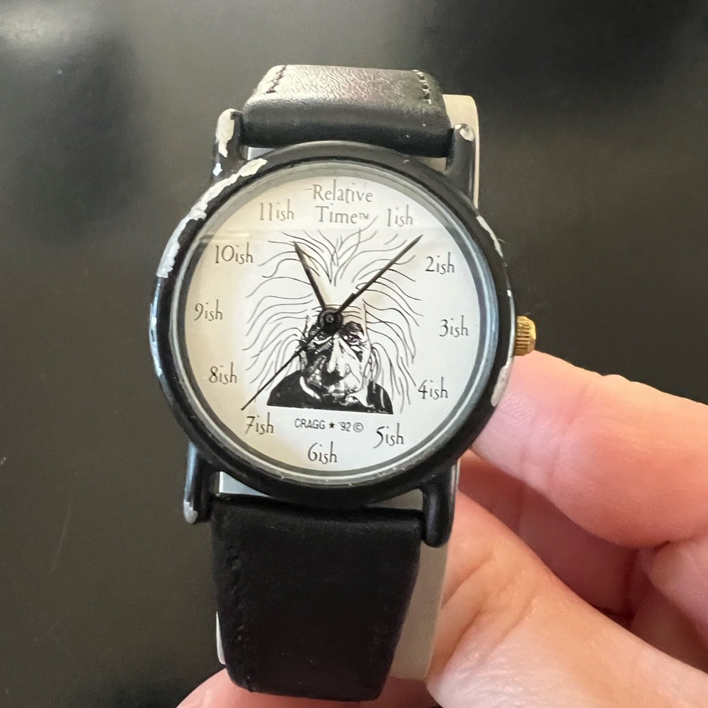 Cragg 1992 Albert Einstein Time Watch